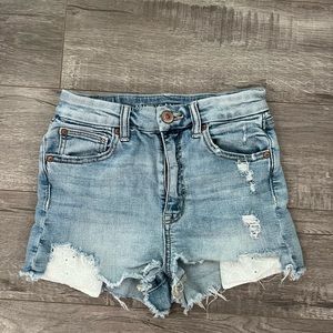american eagle shorts size 2